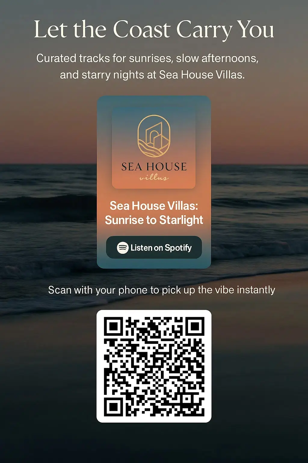 sea house villas curated soundtrack